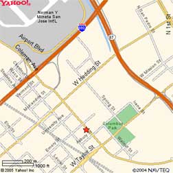 Yahoo map